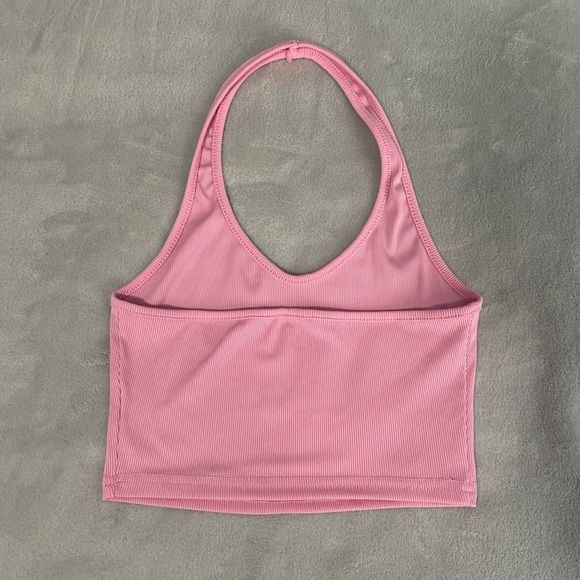 pink halter top - Picture 2 of 2